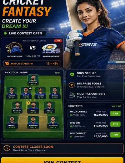 Zkbet (zkbet) fantasy cricket & matchday visual 3